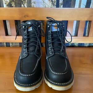 Carhartt Women Black Moc Toe Work Boots